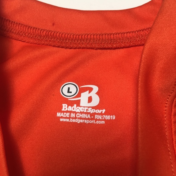 Malcolm X Orange Athletic T-Shirt By Any Means - Picture 6 of 7